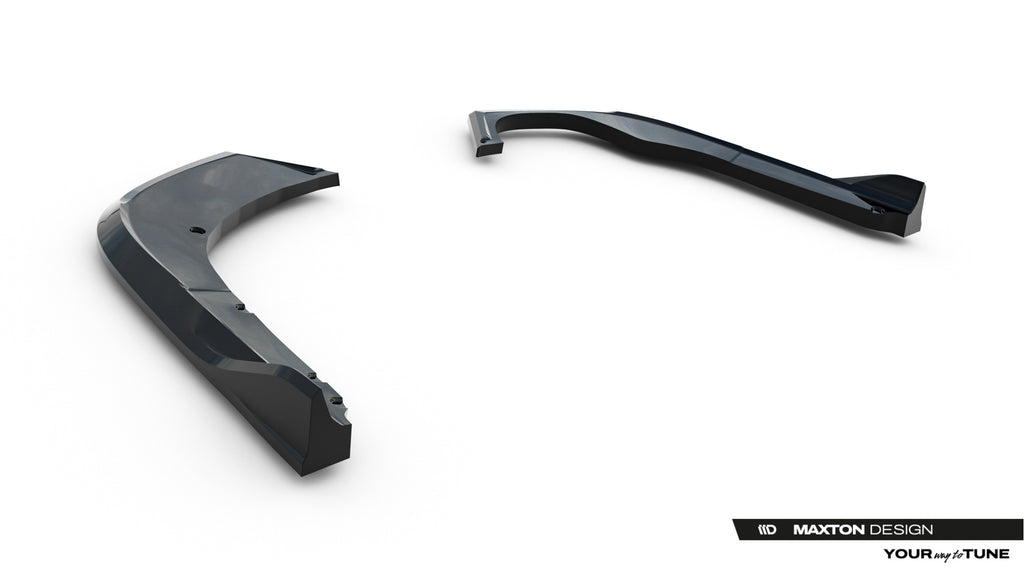 Splitter Laterali Posteriori V.2 compatibili con Skoda Superb Sportline Mk4 (2024-)