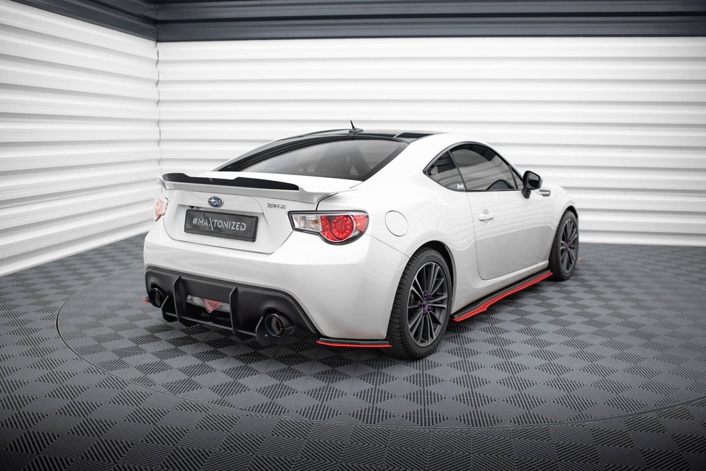 Splitter Laterali Posteriori V.2 compatibili con Subaru BRZ Mk1 / Mk1 Facelift (2012-2020)