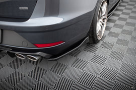 Splitter Laterali Posteriori V.3 compatibili con Seat Leon Cupra Mk3 Sportstourer Mk3 Facelift (2017-2020)