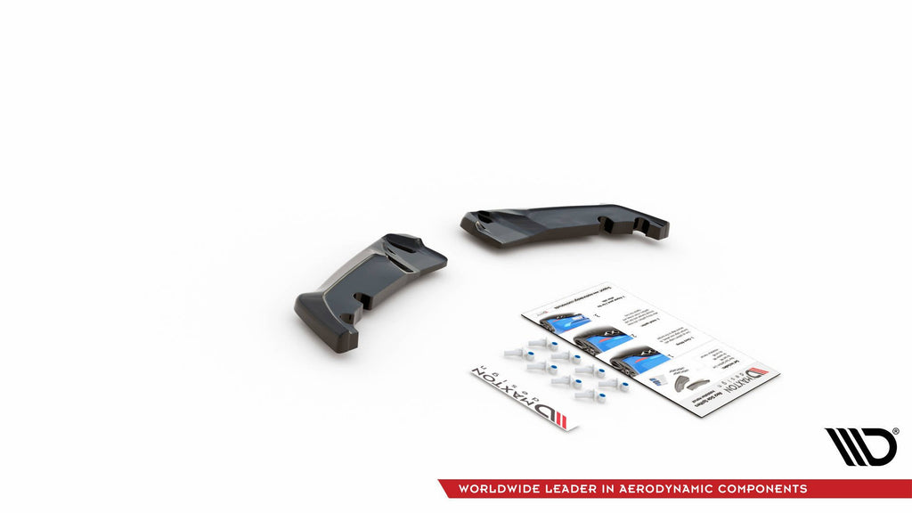 Splitter Laterali Posteriori V.3 compatibili con Toyota GR Yaris Mk4 (2020-2024)
