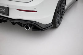 Splitter Laterali Posteriori V.3 compatibili con Volkswagen Golf GTI Mk8 / Mk8 Facelift (2019-)