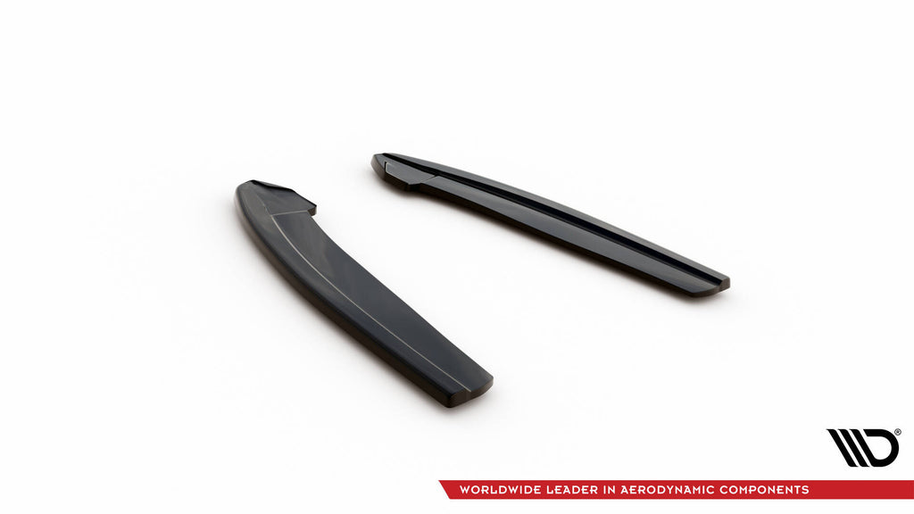 Splitter laterali posteriori V.7 con diffusore V.2 su Ford Focus ST