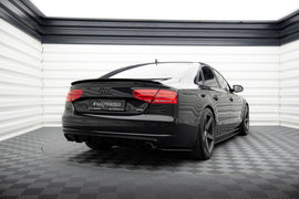Splitter Laterali Posteriori compatibili con Audi A8 D4 (2009-2013)