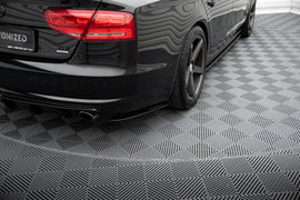 Splitter Laterali Posteriori compatibili con Audi A8 D4 (2009-2013)