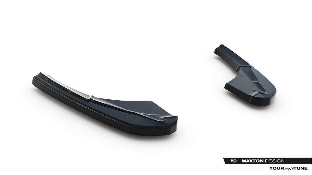 Splitter Laterali Posteriori compatibili con Audi RS3 8V Sportback 8V Facelift (2016-2020)