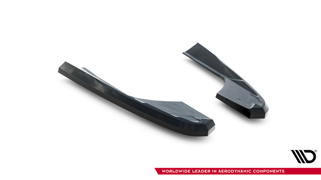 Splitter Laterali Posteriori compatibili con Audi RS3 Sedan 8V Facelift (2016-2020)