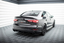 Splitter Laterali Posteriori compatibili con Audi RS3 Sedan 8V Facelift (2016-2020)