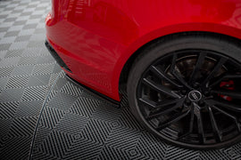 Splitter Laterali Posteriori compatibili con Audi RS4 B9 / B9 Facelift (2017-2024)