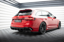 Splitter Laterali Posteriori compatibili con Audi RS4 B9 / B9 Facelift (2017-2024)