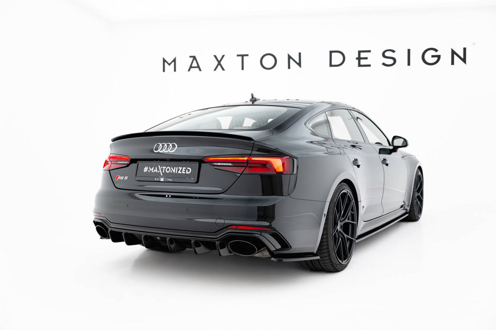 Splitter Laterali Posteriori compatibili con Audi RS5 F5 (2017-2019)