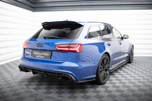 Splitter Laterali Posteriori compatibili con Audi RS6 C7 / C7 Facelift (2013-2017)