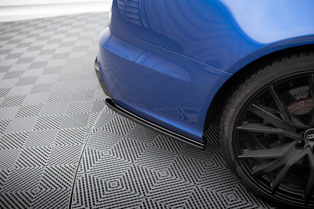 Splitter Laterali Posteriori compatibili con Audi RS6 C7 / C7 Facelift (2013-2017)