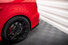Splitter Laterali Posteriori compatibili con Audi S3 Sedan 8V (2013-2016)