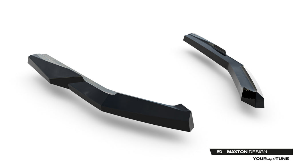 Splitter Laterali Posteriori compatibili con Lexus IS 500 Mk3 Facelift 2 (XE30) (2020-)