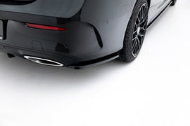 Splitter Laterali Posteriori compatibili con Mercedes-Benz Classe C AMG-Line Coupe C205 (2014-2018)