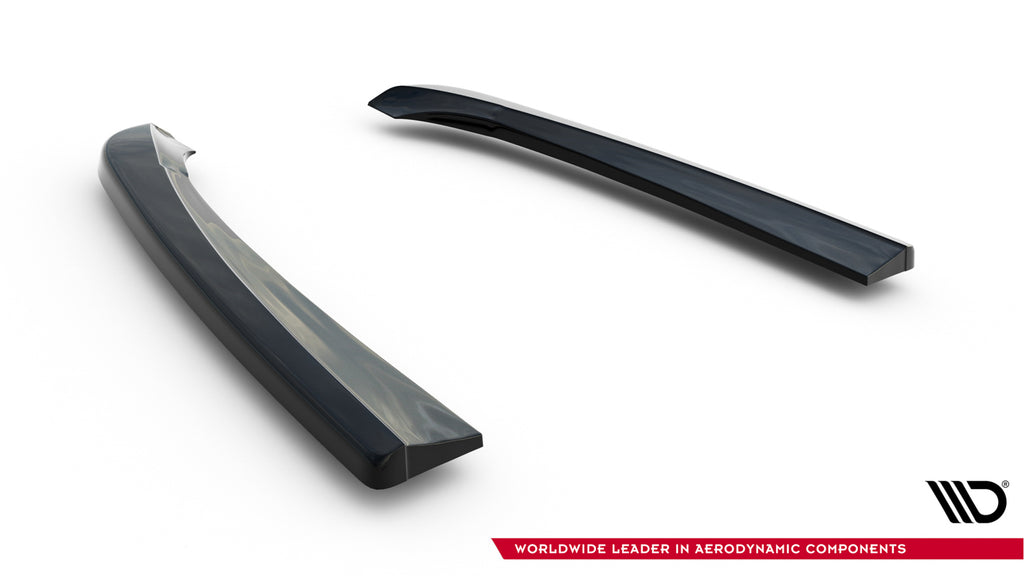 Splitter Laterali Posteriori compatibili con Mercedes-Benz Classe C AMG-Line Coupe C205 (2014-2018)