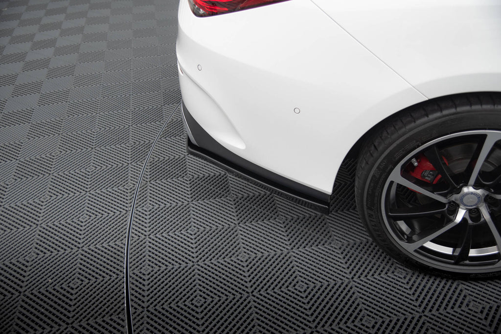 Splitter Laterali Posteriori compatibili con Mercedes-Benz CLA AMG-Line X118 (2019-2023)
