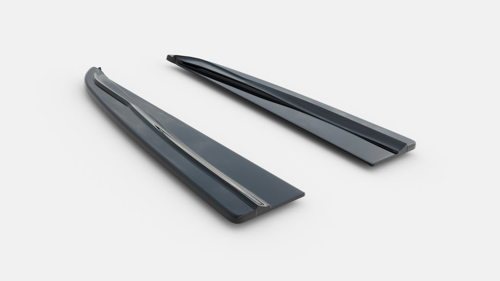 Splitter Laterali Posteriori compatibili con Mercedes-Benz CLS AMG-Line C218 (2011-2014)