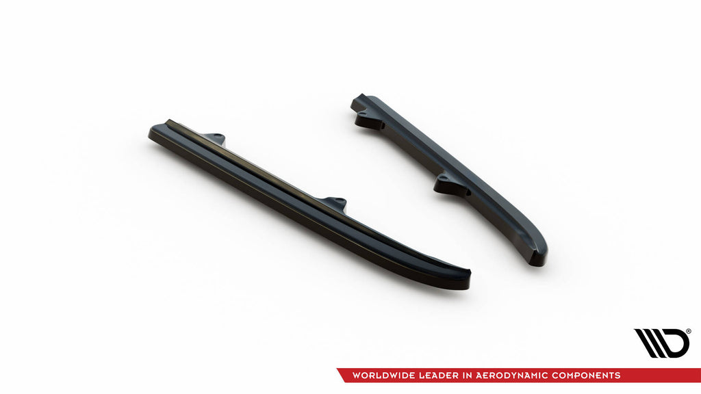 Splitter Laterali Posteriori compatibili con Mercedes-Benz CLS C218 / C218 Facelift (2011-2018)