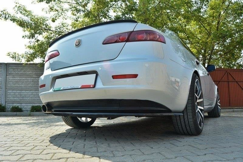 Splitter Posteriore Centrale Alfa Romeo 159 (senza barre verticali)