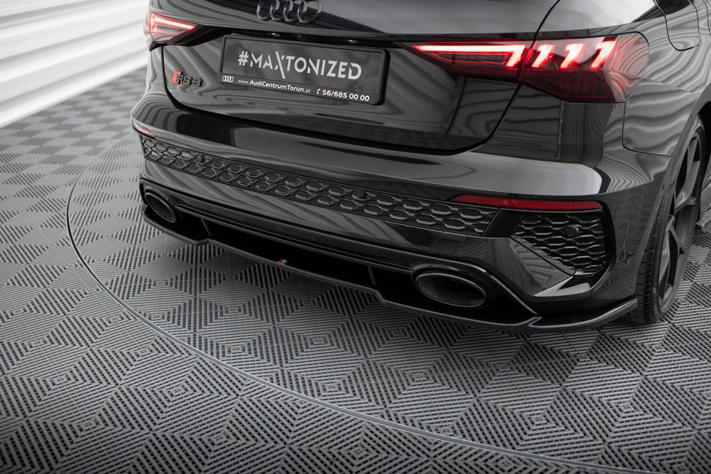 Splitter Posteriore Centrale Audi RS3 Sportback 8Y Maxton Design