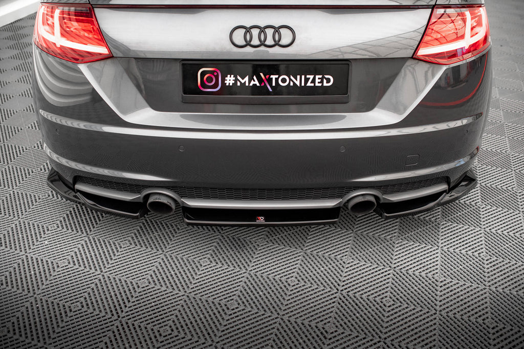 Splitter posteriore centrale Maxton Audi TT S-Line 8S
