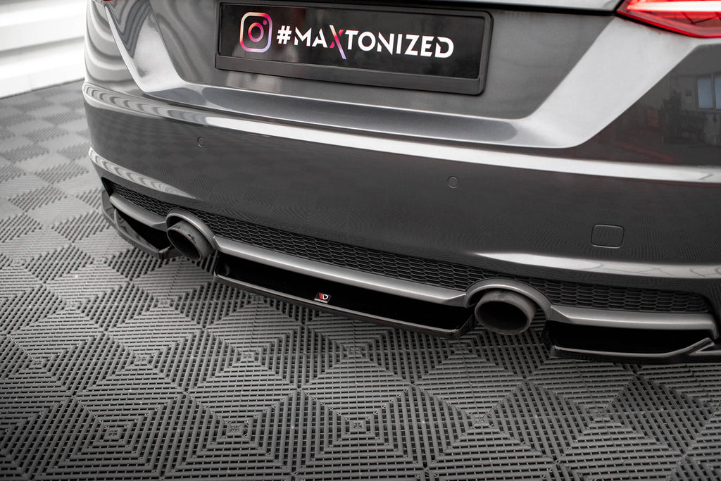 Splitter posteriore centrale Maxton Audi TT S-Line 8S