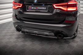 Splitter Posteriore Centrale Maxton Design compatibile con BMW X3 x-Line G01