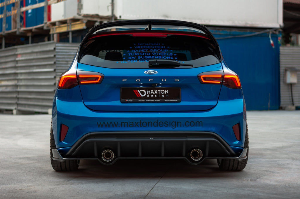 Splitter Posteriore Centrale Ford Focus Hatchback ST-Line Mk4 vetroresina Maxton Design