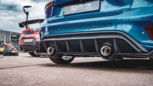 Carica l'immagine nel visualizzatore di Gallery, Splitter Posteriore Centrale Ford Focus Hatchback ST-Line Mk4 vetroresina Maxton Design