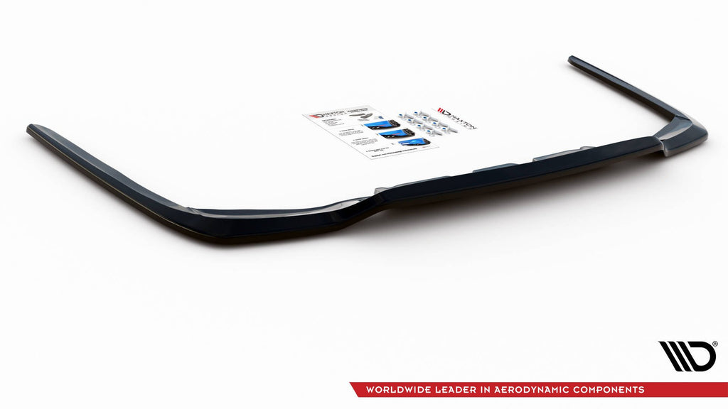 Splitter Posteriore Centrale senza barre verticali Lexus LS Mk4 Facelift