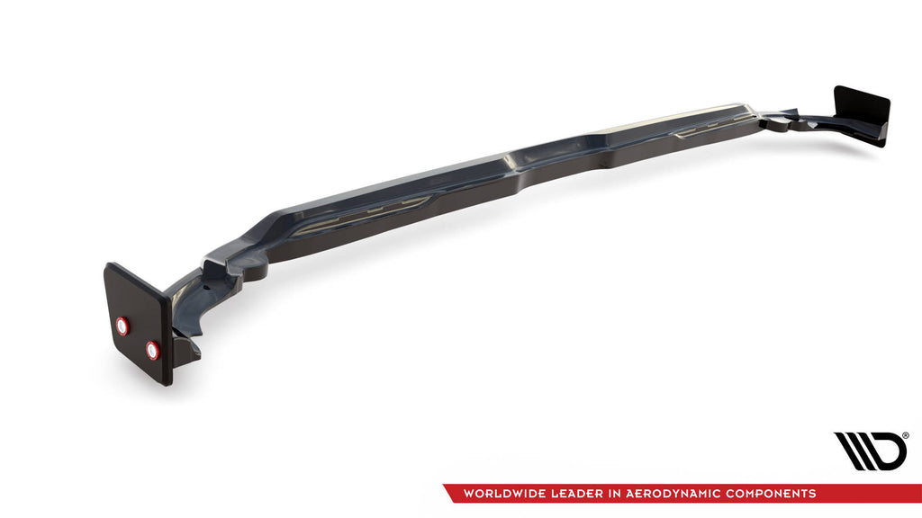 Splitter Posteriore Centrale V.1 + Flap compatibili con Toyota Yaris Mk4 (2019-)