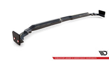 Splitter Posteriore Centrale V.1 + Flap compatibili con Toyota Yaris Mk4 (2019-)