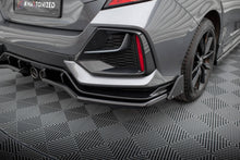 Carica l'immagine nel visualizzatore di Gallery, Splitter Posteriore con Flap Honda Civic Mk10 dettaglio