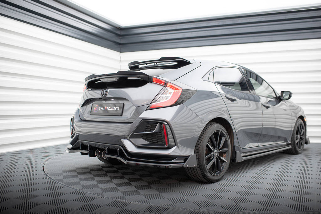 Splitter Posteriore con Flap Honda Civic Sport Mk10 Facelift Maxton