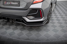 Carica l'immagine nel visualizzatore di Gallery, Splitter Posteriore Honda Civic Mk10 Facelift dettaglio barre verticali