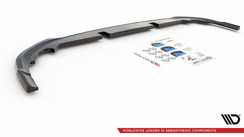 Splitter Posteriore Centrale VW Golf Mk8 Maxton Design