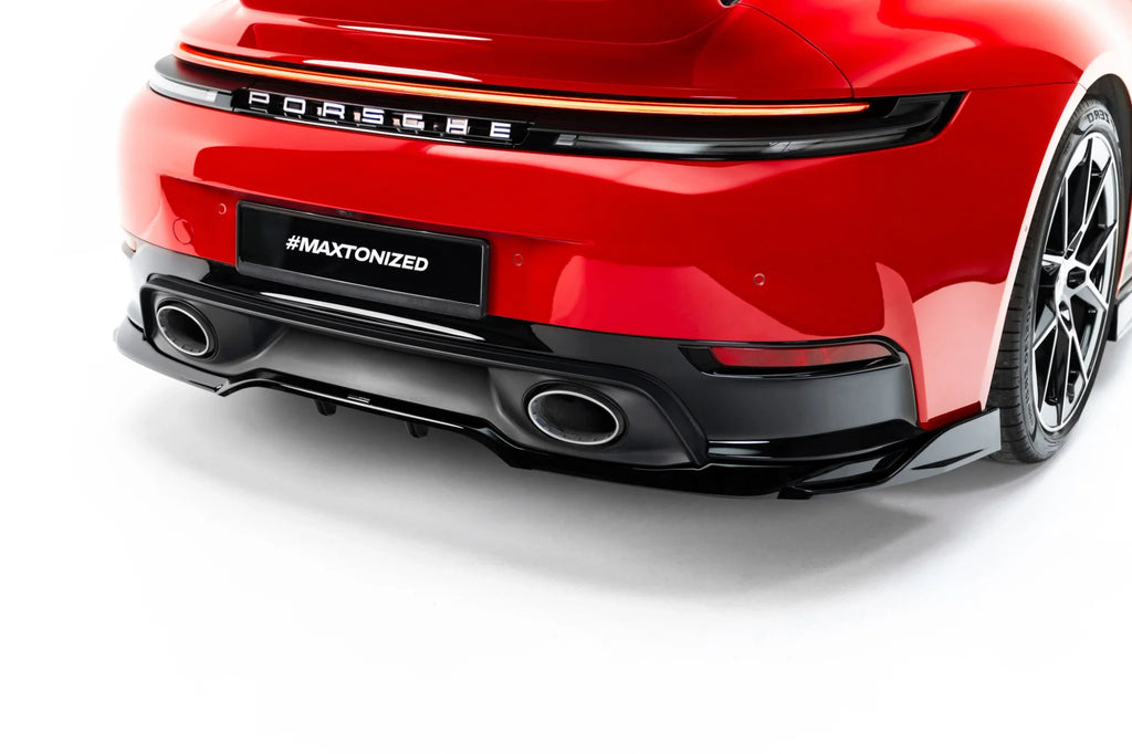 Splitter Posteriore Centrale Porsche 911 992 Facelift