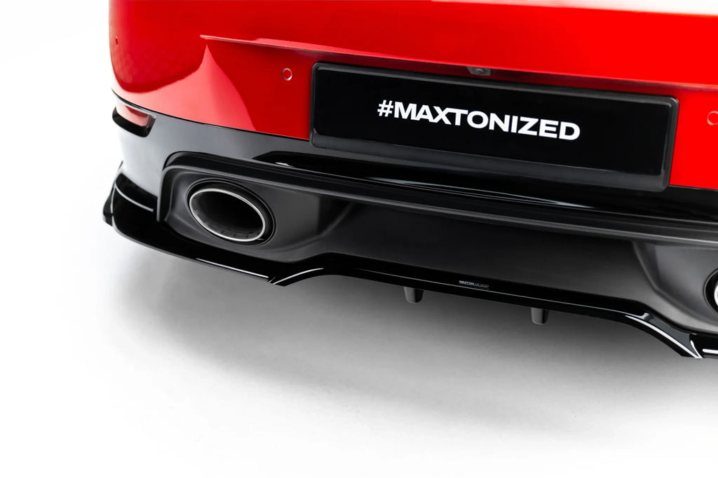 Splitter Posteriore Centrale Porsche 911 992 Facelift