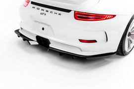 Splitter Posteriore Centrale con Barre Verticali per Porsche 911 GT3 991 (2013-2016) — foto 2