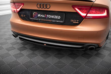 Carica l'immagine nel visualizzatore di Gallery, Splitter Posteriore Centrale Audi A7 S-Line C7 Maxton Design