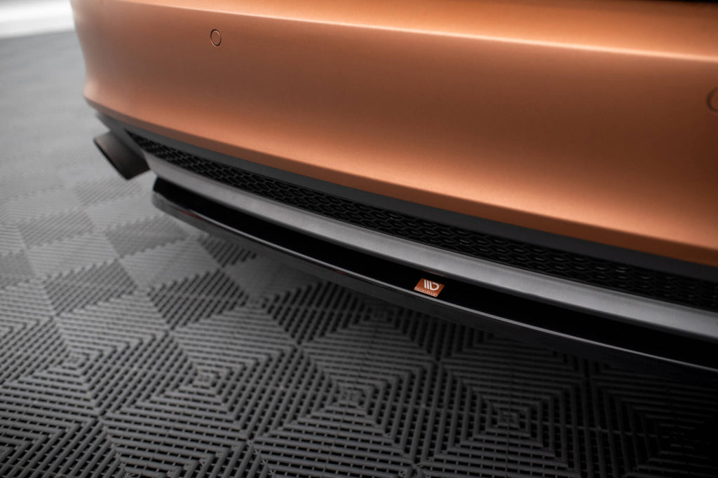 Splitter Posteriore Centrale Audi A7 S-Line C7 Maxton Design