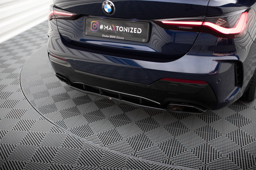 Splitter posteriore centrale Maxton Design BMW Serie 4 M440i G22 G23