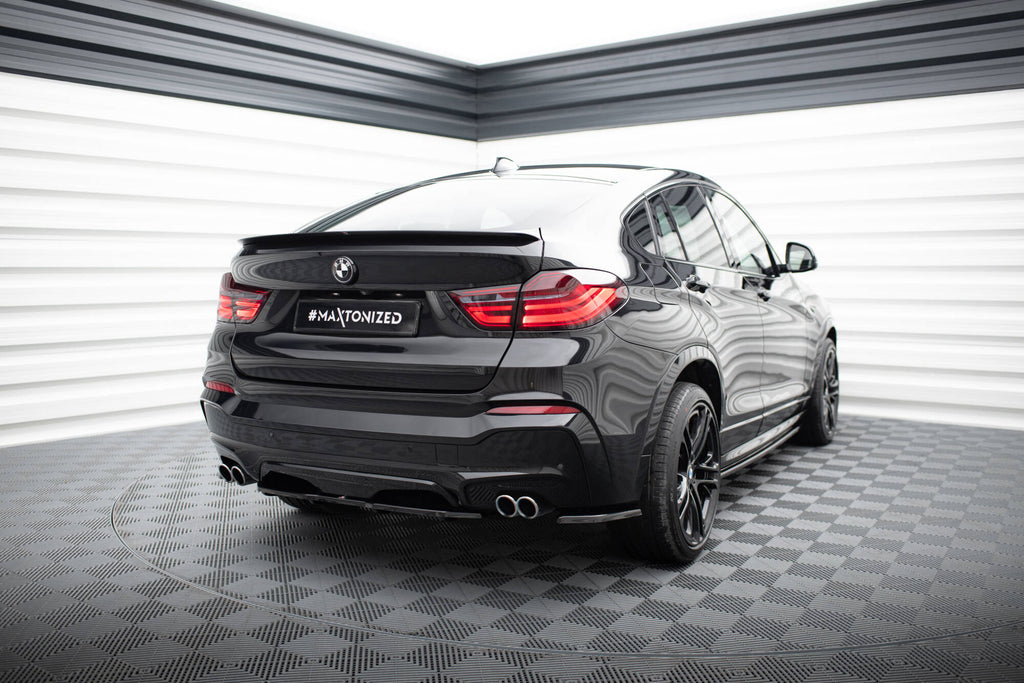 Diffusore Posteriore BMW X4 F26 M-Pack (con barra verticale)