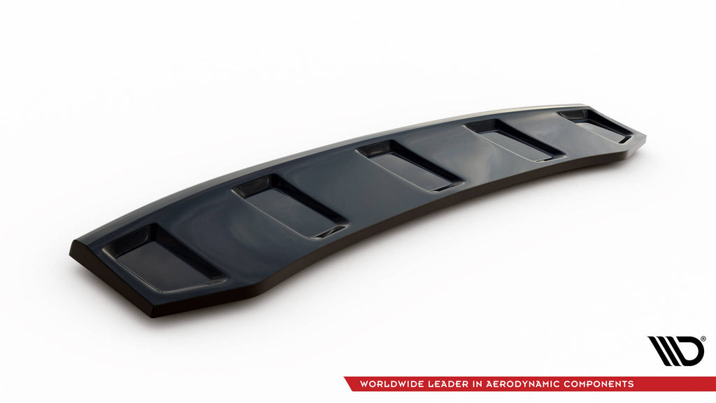Splitter Posteriore Centrale compatibile con Audi A6 / S6 S-line C7 Facelift (2014-2017)