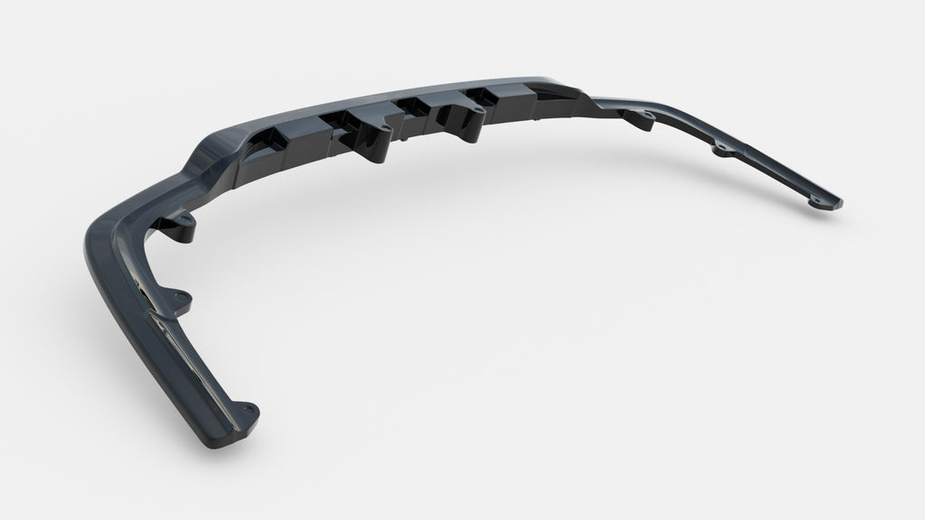 Splitter Posteriore Centrale con Barre Verticali compatibile con Lexus RX H Mk4 (2015-2019)