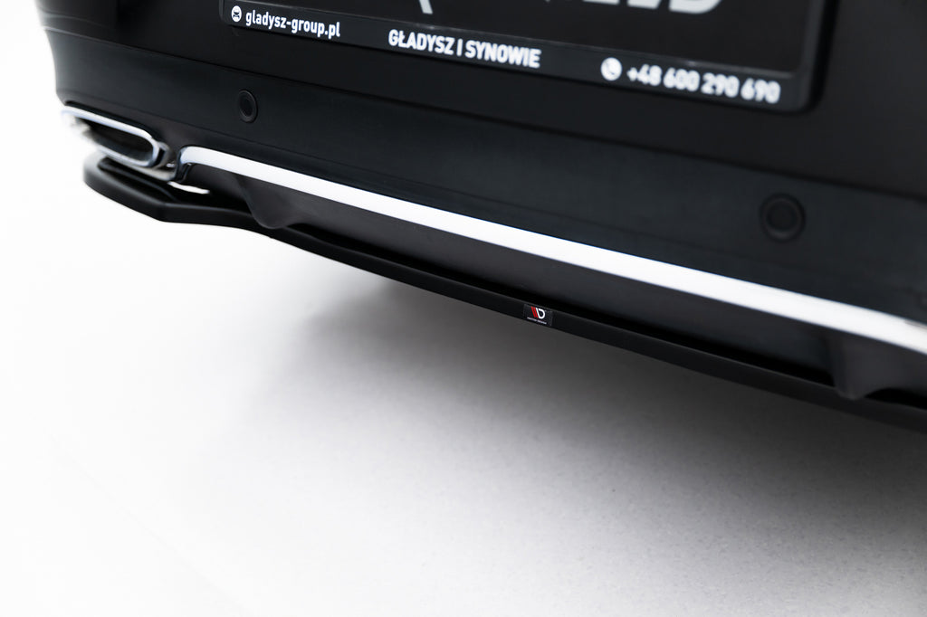 Splitter Posteriore Centrale compatibile con Mercedes-Benz CLS AMG-Line C257 (2018-2021)