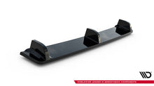 Splitter Posteriore Centrale con Barre Verticali Volkswagen Golf R Mk7 (2013-2016)