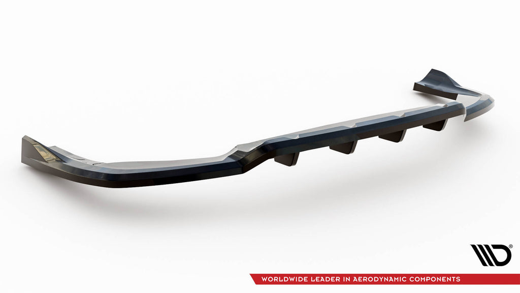 Splitter Posteriore Centrale con Barre Verticali Alfa Romeo Stelvio Quadrifoglio Mk1