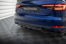 Load image into Gallery viewer, Splitter Posteriore Centrale con Barre Verticali Audi A4 Competition B9 Maxton Design